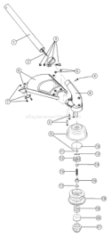 Page A Diagram and Parts List for TBSS 41AJSS-C711 Troy-Bilt Trimmer