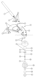 Page A Diagram and Parts List for TBSS 41AJSS-C766 Troy-Bilt Trimmer