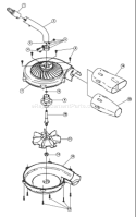 Page A Diagram and Parts List for TBTB 41AJTB-C063 Troy-Bilt Trimmer