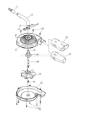 Page B Diagram and Parts List for TBTB 41AJTB-C766 Troy-Bilt Trimmer