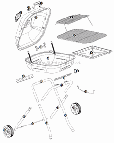 Part Location Diagram of 55-09-222 Uniflame Lock