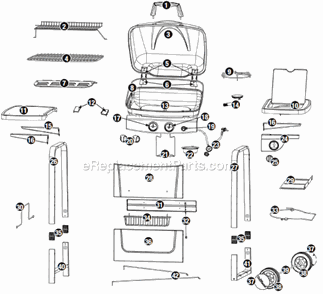 Part Location Diagram of 55-07-331 Uniflame Lighting Rod