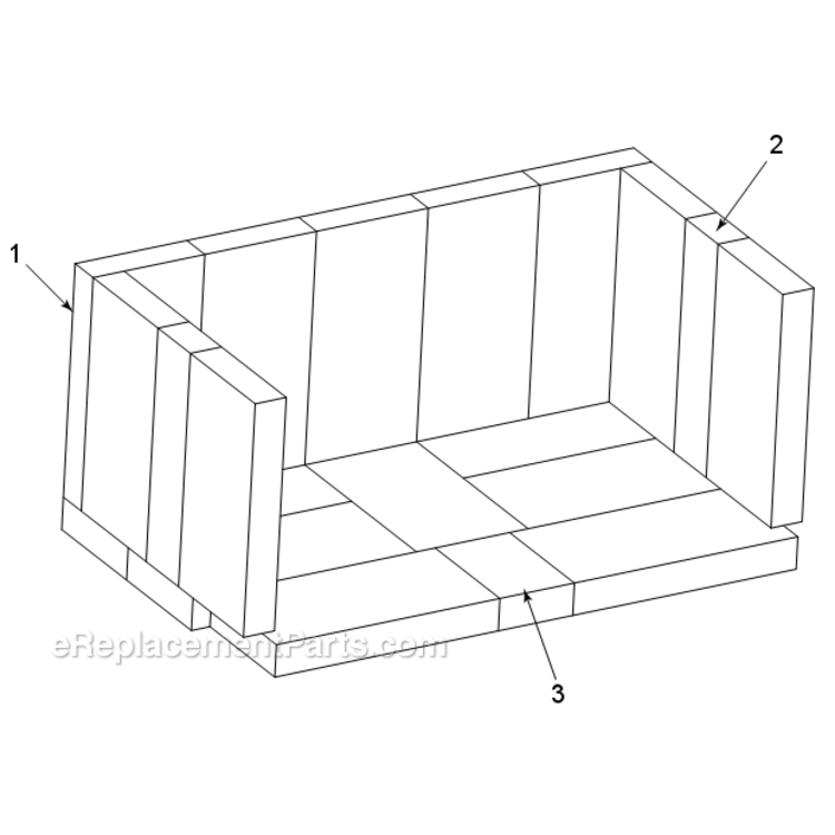 Page B Diagram and Parts List for SSI30  Vermont Fireplace & Insert
