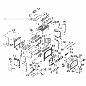 Page A Diagram and Parts List for MONTPELIER  Vermont Fireplace & Insert