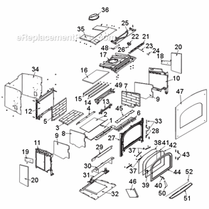 Part Location Diagram of 30004330 Vermont Brick, Right End