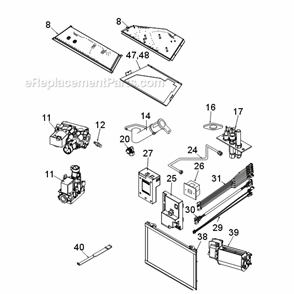 Part Location Diagram of 7534272 Vermont Elbow