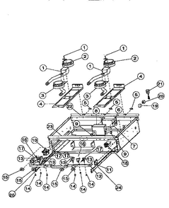 Part Location Diagram of A2001909 Viking Support