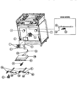 Part Location Diagram of G4001593 Viking Wire