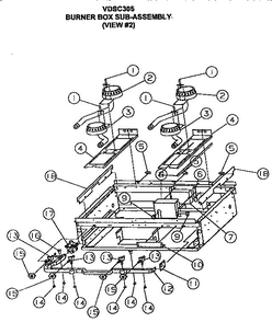 Part Location Diagram of PA010012 Viking Roper plug