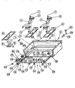 Part Location Diagram of PA050043 Viking Gas manifold-30-inch