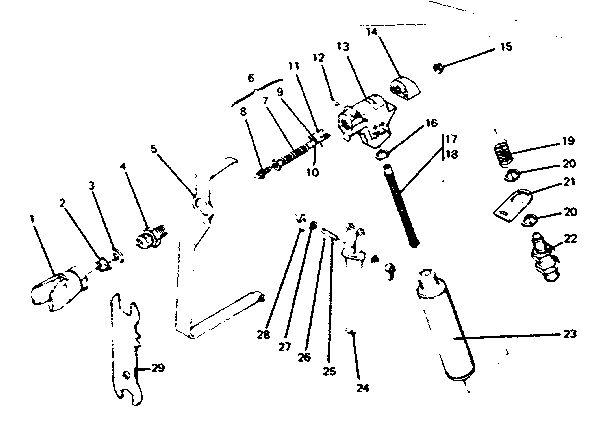 Replacement Parts Diagram and Parts List for G-10  Wagner Paint Sprayer