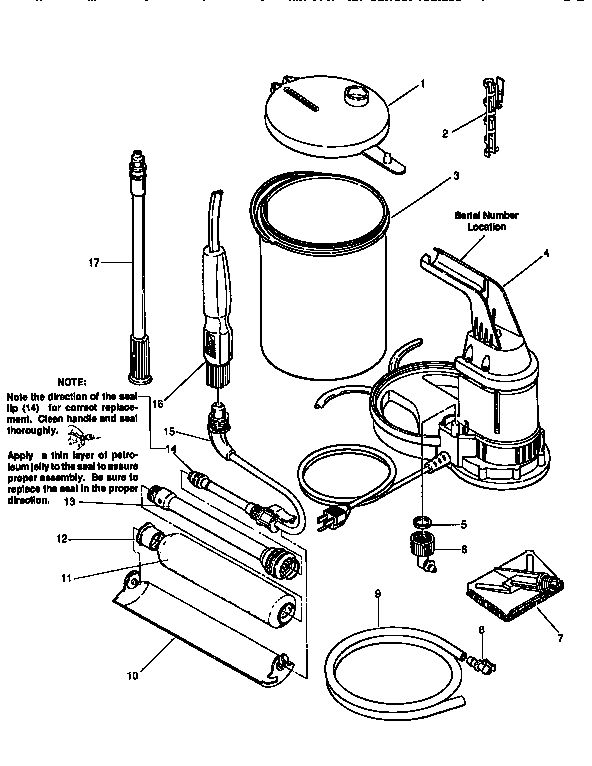 Replacement Parts Diagram and Parts List for 0271160  Wagner Paint Sprayer