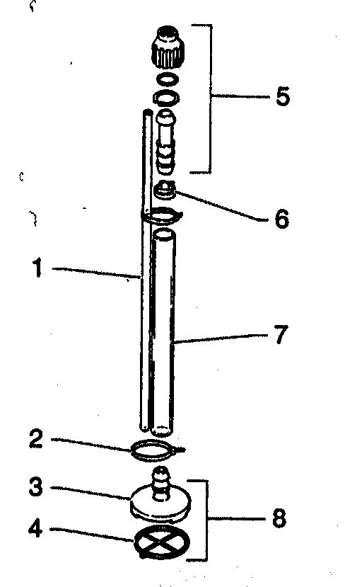 Suction Set Assembly 2 Diagram and Parts List for 946  Wagner Paint Sprayer
