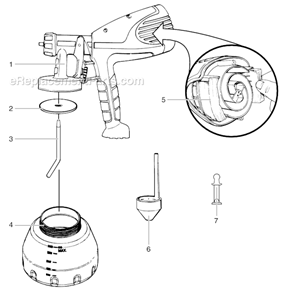 Part Location Diagram of 9892550 Wagner Lubricant