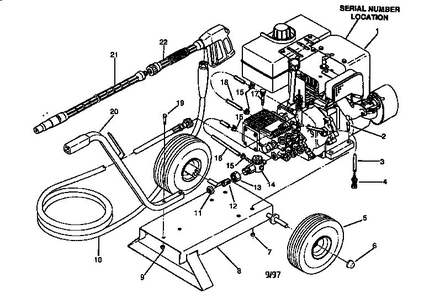 Part Location Diagram of 0089096 Wagner Clamp