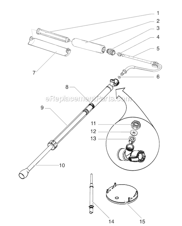 Page A Diagram and Parts List for PAINT-N-ROLLPLUS 0284599 Wagner Miscellaneous
