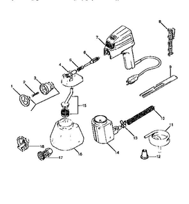 Part Location Diagram of 0272116 Wagner Valve assembly