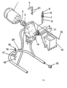 Part Location Diagram of 0149017 Wagner Spray gun