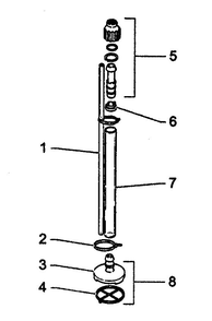 Part Location Diagram of 0270369 Wagner Paint sprayer suction filter