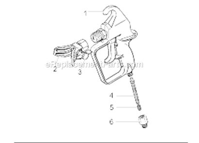 Gun Diagram and Parts List for 9140S  Wagner Sprayer