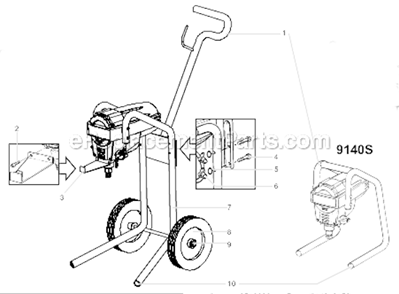 Part Location Diagram of 0512355 Wagner Pail Bracket