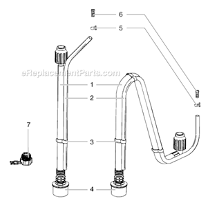 Part Location Diagram of 0516196 Wagner Suction Set