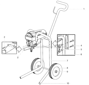 Part Location Diagram of 9800108 Wagner Bolt