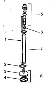 Suction Set Assembly 2 Diagram and Parts List for 946  Wagner Paint Sprayer