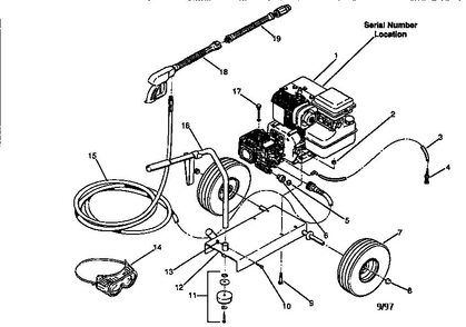 Part Location Diagram of 9800117 Wagner Bolt