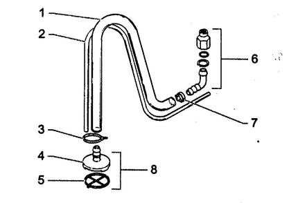 Part Location Diagram of 0270503 Wagner Suction hose