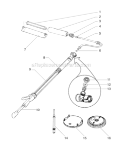 Page A Diagram and Parts List for PAINTMATE 0284781 Wagner Paint Sprayer
