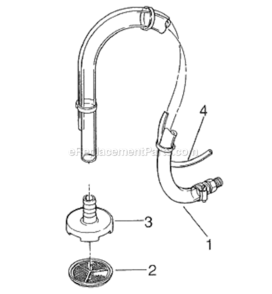Page E Diagram and Parts List for ST595  Wagner Paint Sprayer