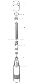 Part Location Diagram of 0093896 Wagner Hose Connector, 1/4" x 1/4"M