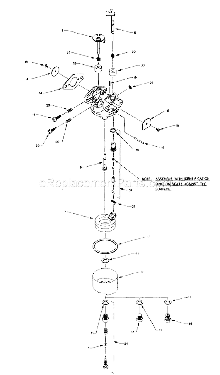 Page A Diagram and Parts List for LMB-120-1  Walbro Engine