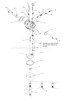 Page A Diagram and Parts List for LMG-205  Walbro Engine