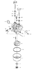 Part Location Diagram of 96-368-7 Walbro Screw - Jet Protector
