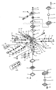 Page A Diagram and Parts List for WT-798-1  Walbro Engine