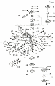Page A Diagram and Parts List for WT-924-1  Walbro Engine