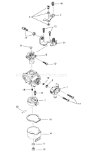 Part Location Diagram of 96-693 Walbro Screw & Nut Kit
