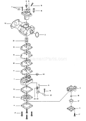 Page A Diagram and Parts List for WYL-218-1  Walbro Engine
