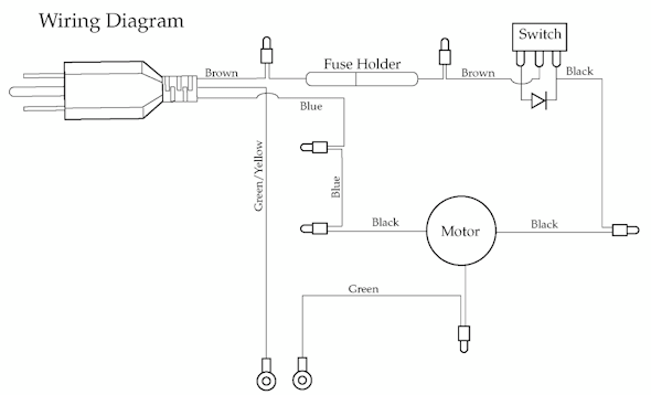Page B Diagram and Parts List for 12DM19  Waring Drink Mixer