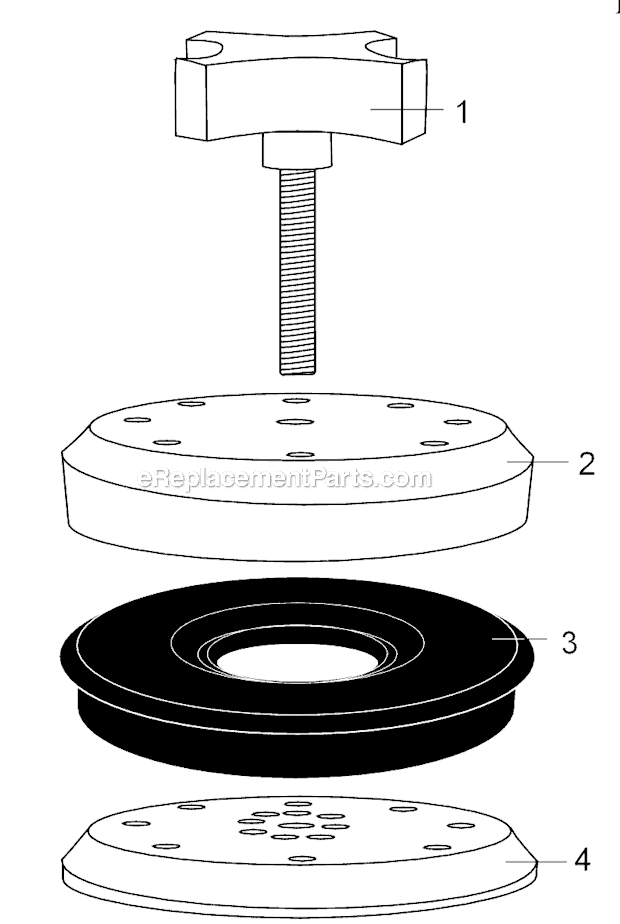 Page A Diagram and Parts List for CAC15  Waring Blender