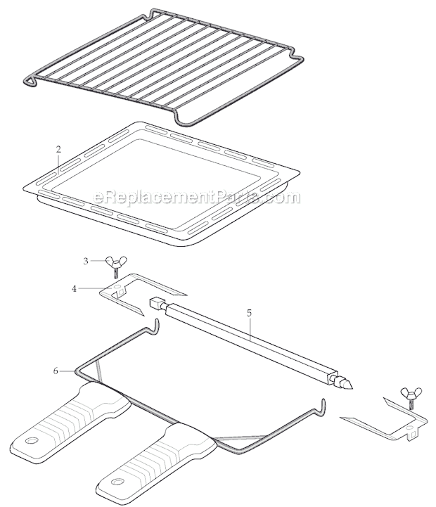 Page A Diagram and Parts List for CO1500  Waring Miscellaneous