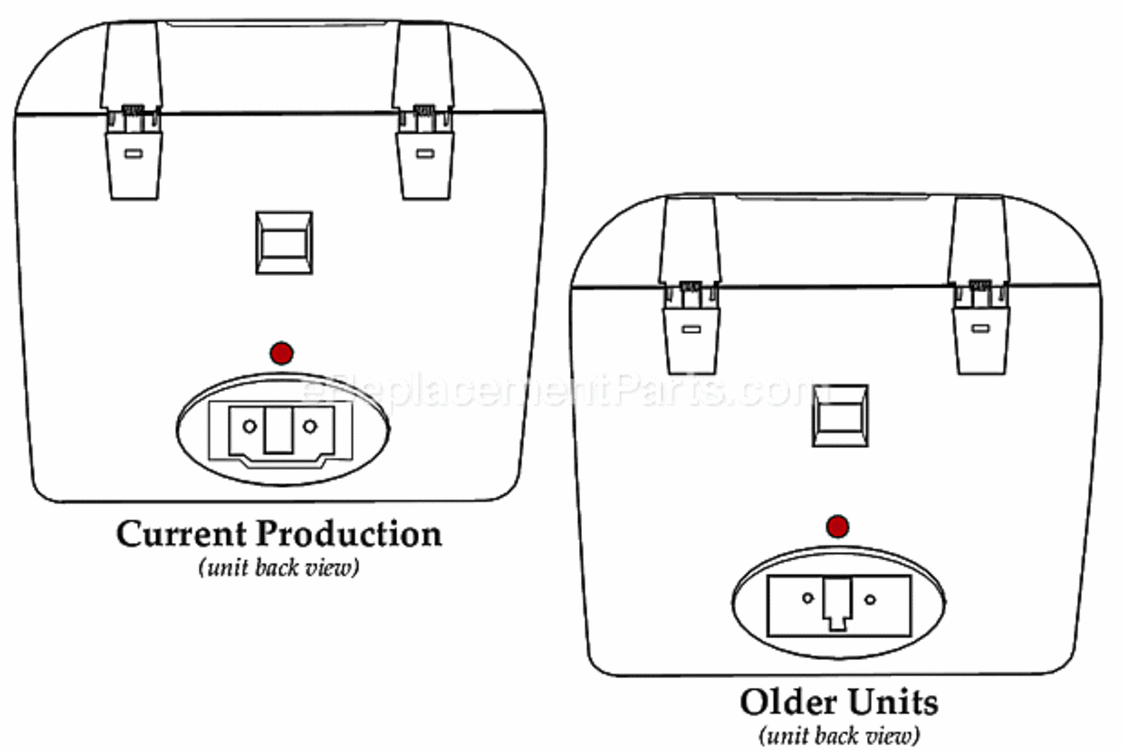 Page B Diagram and Parts List for DF100  Waring Deep Fryer