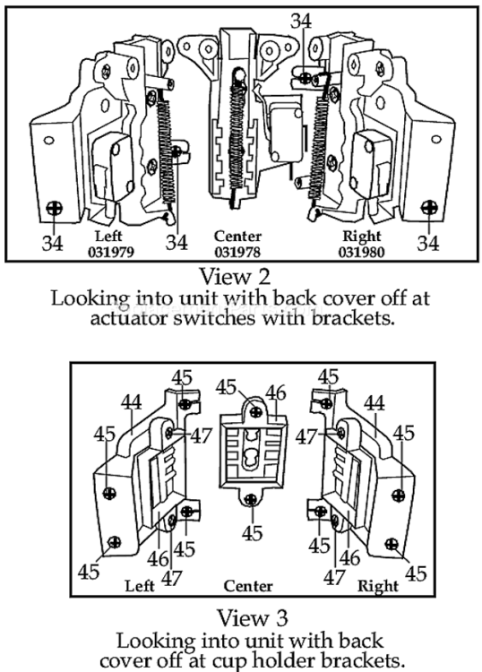 Page B Diagram and Parts List for WDM360  Waring Drink Mixer