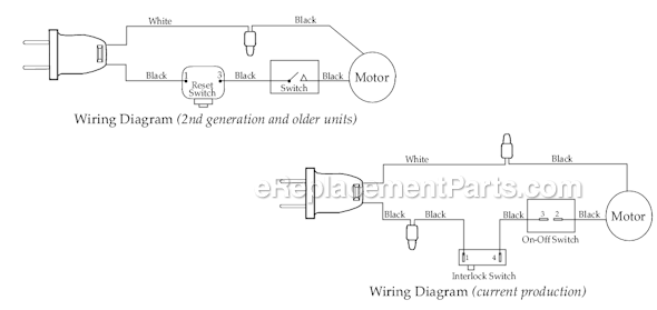 Page B Diagram and Parts List for 11JE23  Waring Juicer