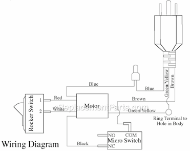 Page B Diagram and Parts List for 31DM31  Waring Drink Mixer