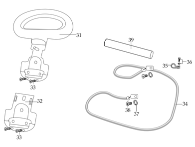 Diagram 2 Diagram and Parts List for WMB400X  Waring Waffle Maker