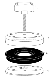 Page A Diagram and Parts List for CAC15  Waring Blender