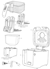 Part Location Diagram of 028372 Waring Breakaway Cord